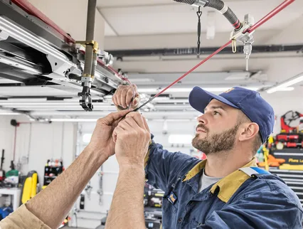 Garage Door Cable Repair in Willowick