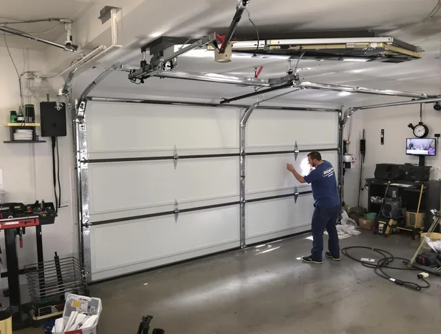 Professional garage door repair service by Willowick Garage Door Repair in Willowick