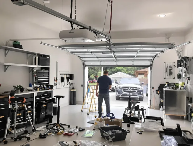 Garage door opener installation by Willowick Garage Door Repair in Willowick