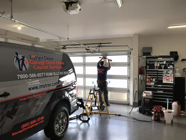 Willowick Garage Door Repair team performing same-day garage door repair in Willowick